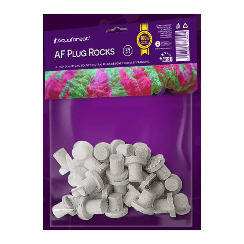 AquaForest Plug Rocks 24 stk Hvid